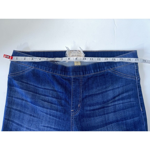 ALTAR'D STATE Woman's Large Pull on Soft Flared Jeggings Mid Wash Stretchy - Picture 11 of 14